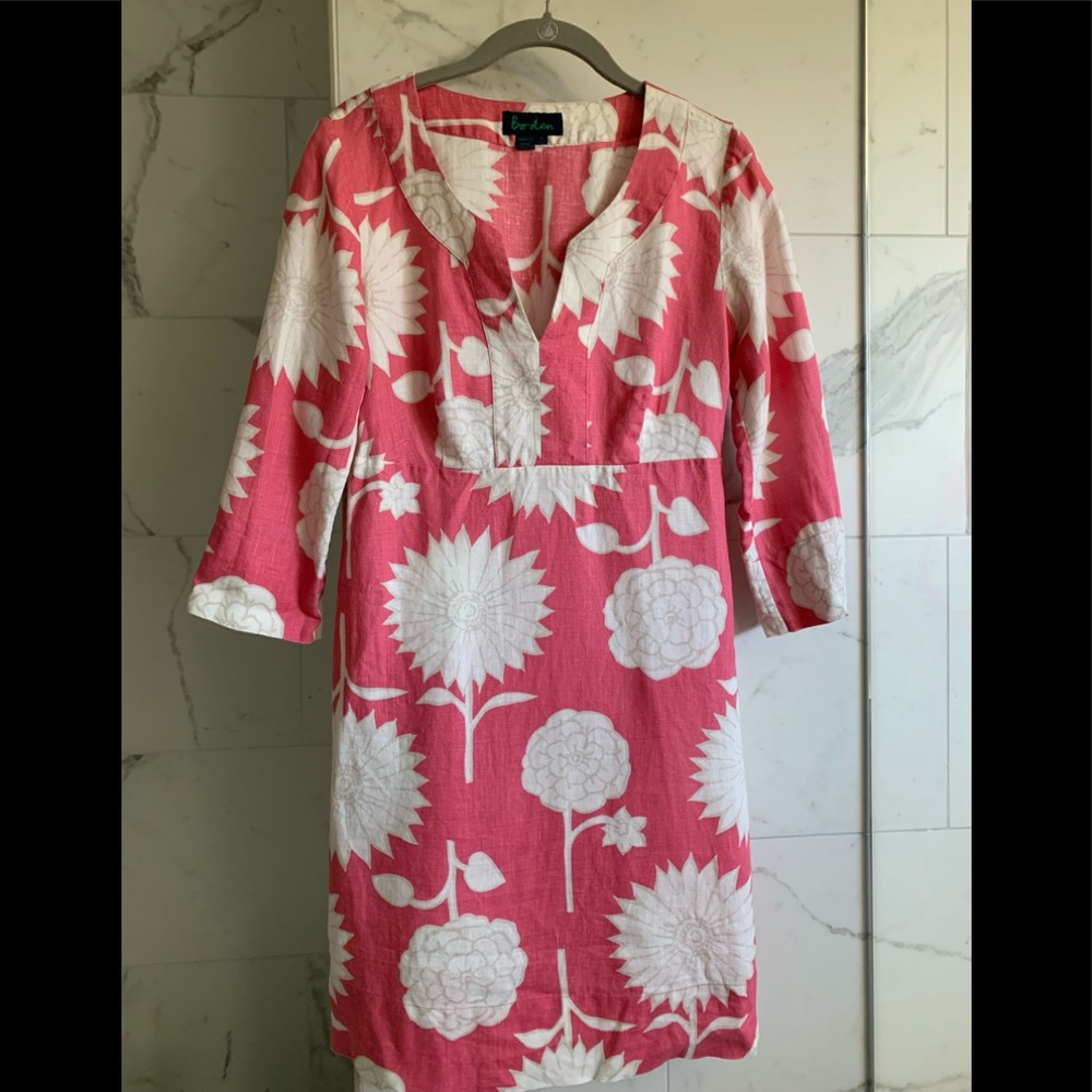 Boden Linen Tunic Dress